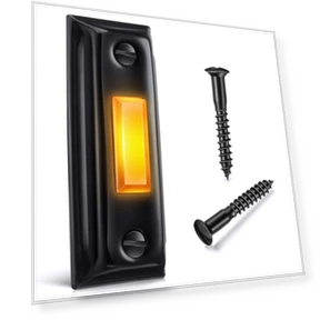 Heavy Duty Metal Doorbell Push Button with LED Light — Push Buttons, Dreyoo