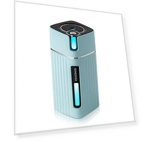 Mini Ultrasonic Humidifier with Night Light - 300mL USB Air Moisturizer — Air Moisturizers, Fidgylia