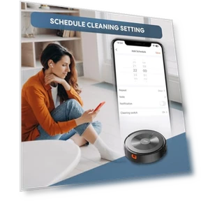 Robot Vacuum and Mop Combo with Alexa/APP Control — Smart Cleaning Robots, AZQQ