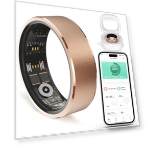 Smart Fitness Ring - Health & Activity Tracker with Heart Rate, Sleep Monitoring — Smart Rings, Weylmd
