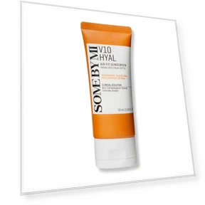 V10 Hyal Air Fit Sunscreen SPF 50 - Korean Centella Sunscreen for Sensitive Skin — Post-Sun Care, SOME BY MI
