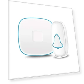 Wireless Doorbell with 38 Melodies and LED Flash, Waterproof, 1000-Foot Range — Kits, BO YING