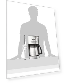 12-Cup Programmable Coffee Maker with Thermal Carafe — Coffee Makers, Cuisinart