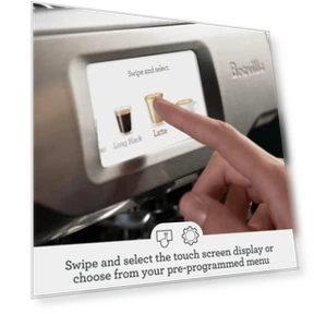 Barista Touch Espresso Machine with Grinder & Auto Milk Frother — Coffee & Espresso Combos, Breville