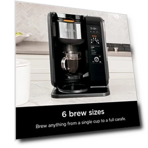 Hot and Cold Brewed System, Tea & Coffee Maker with Auto-iQ — Chilled Brew Essentials, Ninja