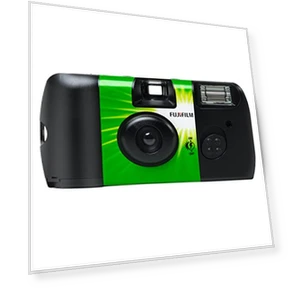 QuickSnap Flash 400 One-Time-Use Camera - 2 Pack — Compact Digital Cameras, Fujifilm