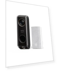 Video Doorbell with Dual Cam, 2K HDR, No Monthly Fee — Smart Home Security, eufy Security