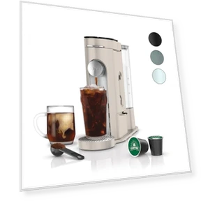 Single-Serve Coffee Maker, K-Cup Pod Compatible, Brews Grounds, Compact Design — Single-Cup Coffee Makers, Ninja