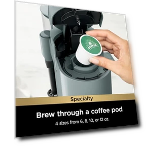Specialty Single-Serve Coffee Maker with Built-In Milk Frother, K-Cup Pod Compatible — Single-Cup Coffee Makers, Ninja