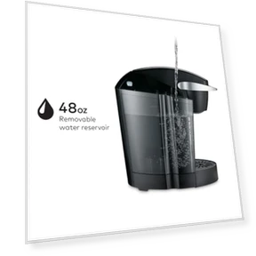 Single Serve K-Cup Pod Coffee Maker with Removable Reservoir — Single-Cup Coffee Makers, Keurig