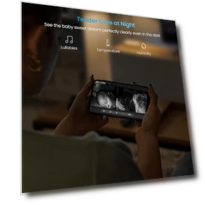 Video Baby Monitor with Camera and Audio - 1080P FHD, Night Vision, Motion Detection — Baby Monitors, iegeek