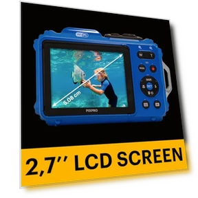 Rugged Waterproof WiFi Digital Camera 16MP 4X Optical Zoom 1080P Full HD Video — Adventure & Sports Cameras, KODAK