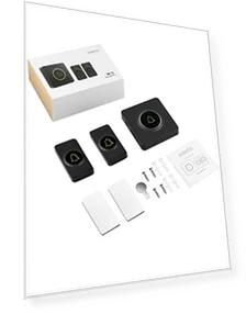 Wireless Doorbell with 1300 Feet Range, 56 Melodies & Waterproof Design — Push Buttons, AVANTEK