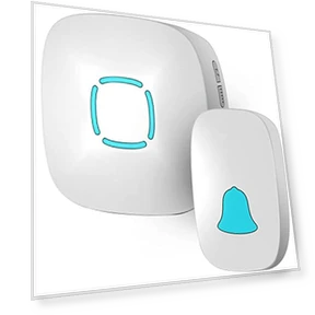 Waterproof Wireless Doorbell Chime Kit with 36 Chimes, Adjustable Volume, 1000ft Range — Kits, Lovin Product