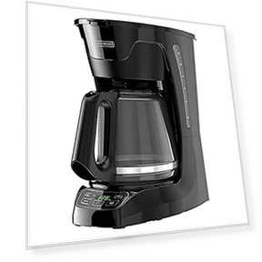 12-Cup Programmable Coffeemaker — Coffee & Espresso Combos, BLACK+DECKER