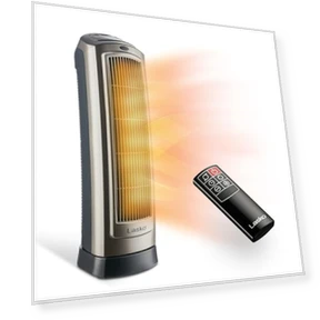 Digital Ceramic Tower Heater with Remote Control — Air Moisturizers, Lasko