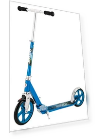 A5 Lux Kick Scooter for Kids - 8" Urethane Wheels, Adjustable Handlebar, Foldable — Push Scooters, Razor