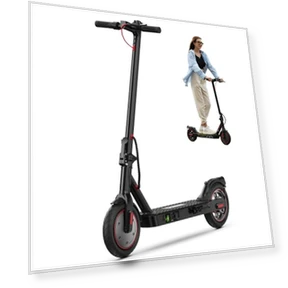 Electric Scooter for Adults with Cruise Control and Double Braking Systems — Electric Vehicles, iScooter