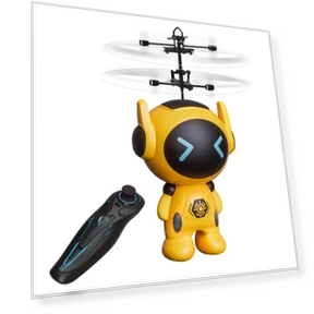 Remote Control Flying Robot Toy for Kids and Adults — Interactive Figures & Robots, Tcvents