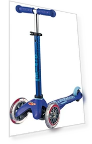 Mini Deluxe Three Wheeled Scooter for Kids — Balance Bikes, Micro