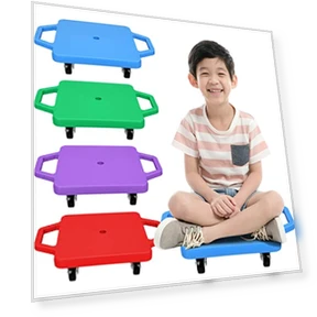 Sports Scooter Board Set with Handles for Kids — Pedal Cars, Jerify