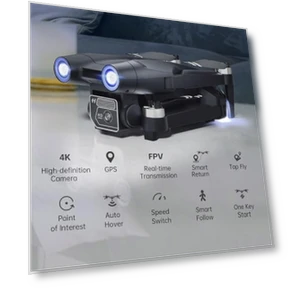 X10 PRO GPS Drone with Camera 4K UHD, 90 Min Flight Time, 3280 FT Range — Drones, CHUBORY