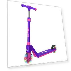 Kick Scooter for Kids with LED Lighted Wheels, Adjustable Handlebars — Electric Vehicles, Gotrax