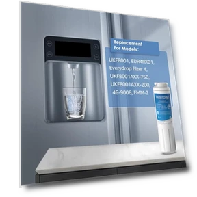 Refrigerator Water Filter Replacement for Whirlpool, Maytag, Amana, EveryDrop Filter 4 — Refrigerator Filters, Waterdrop