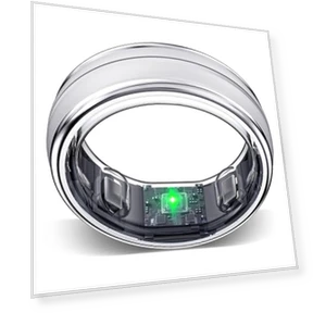 Smart Ring with Sleep & Step Tracker - Waterproof Health Ring — Smart Rings, SEEKZERO