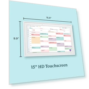 15-inch Digital Calendar & Chore Chart, Smart Touchscreen Interactive Display — Digital Planners, Skylight