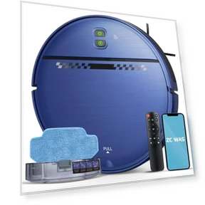 2-in-1 Robot Vacuum and Mop Combo for Pet Hair, Hard Floor and Carpet — Vacuums, ZC WAS