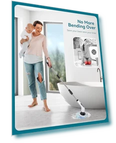 Cordless Electric Spin Scrubber for Bathroom Cleaning — Sweepers, Highyes