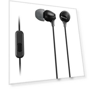 In-Ear Earbud Headphones with Mic — In-Ear Headphones, Sony