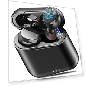True Wireless Earbuds Bluetooth 5.3 Headphones with Wireless Charging Case — In-Ear Headphones, TOZO