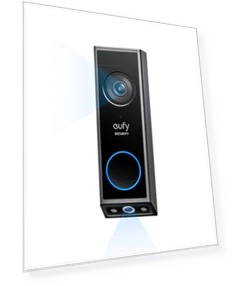 Video Doorbell with Dual Cameras, 2K HD, Color Night Vision, Battery Powered — Smart Home Security, eufy Security
