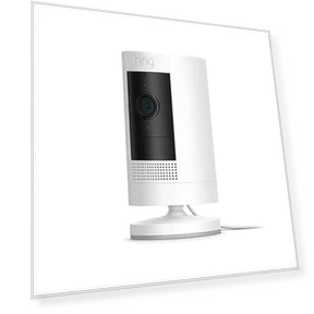 Weather-Resistant Outdoor Camera with Color Night Vision and Two-way Talk — Smart Home Security, Ring