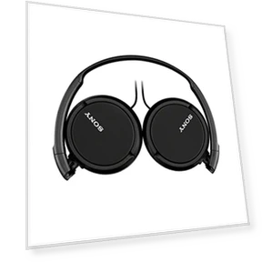 Wired On-Ear Headphones with 3.5mm Jack, Lightweight Design — On-Ear Headphones, Sony
