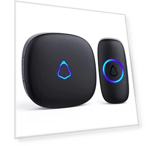 Wireless Doorbell with 58 Chimes, Waterproof, 1000Ft Range — Smart Home Security, SECRUI