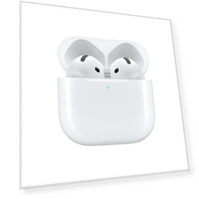 Wireless Earbuds with Active Noise Cancellation, Bluetooth Headphones, USB-C Charging Case — In-Ear Headphones, Apple