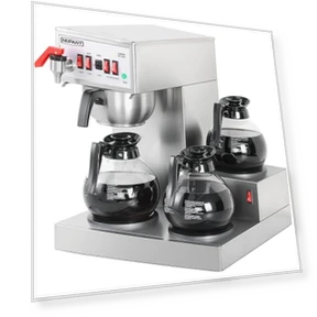 12 Cup Commercial Drip Coffee Maker with Auto Filling and Hot Water Dispenser — Coffee Makers, NUPANT
