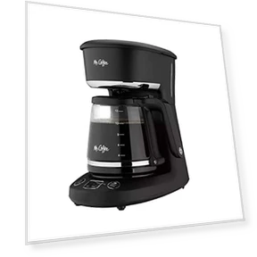 12-Cup Programmable Coffeemaker with Brew Now or Later Feature — Coffee Makers, Mr. Coffee