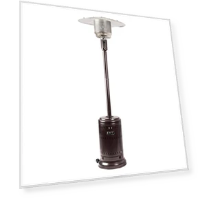 46,000 BTU Outdoor Propane Patio Heater with Wheels — Heater Covers, Amazon Basics