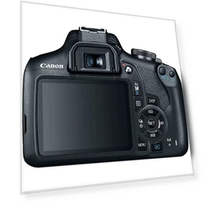 DSLR Camera Bundle with 18-55mm Lens, Wide Angle & Telephoto Lenses, Memory Cards & Accessories — Accessory Kits, Canon