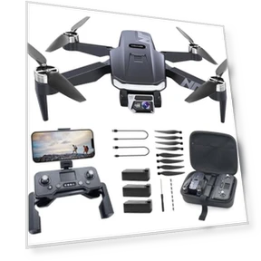 GPS Drone with Camera 4K UHD, 90 Min Flight Time, Auto Return, Follow Me — Drones, NAFYRE