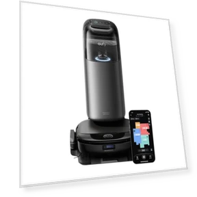 Robot Vacuum and Mop Combo with All-in-One Station, 8000 Pa Suction, Obstacle Avoidance — Smart Cleaning Robots, eufy