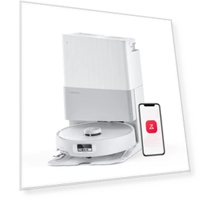 Robot Vacuum and Mop with Hot Water Washing, 18,500Pa Suction — Smart Cleaning Robots, Roborock