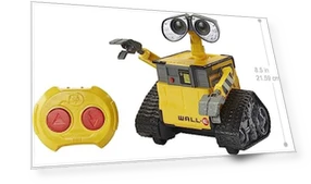 WALL-E RC Robot Toy with Lights & Sounds — Interactive Figures & Robots, Mattel
