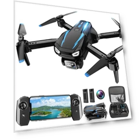 1080P HD FPV Foldable Drone with Camera for Kids and Adults — Drones, Dazlen