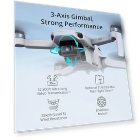 4K Camera Drone with Gimbal Stabilization — Drones, DJI