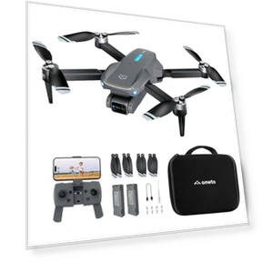 4K UHD FPV Foldable RC Drone with Camera — Drones, Ameta